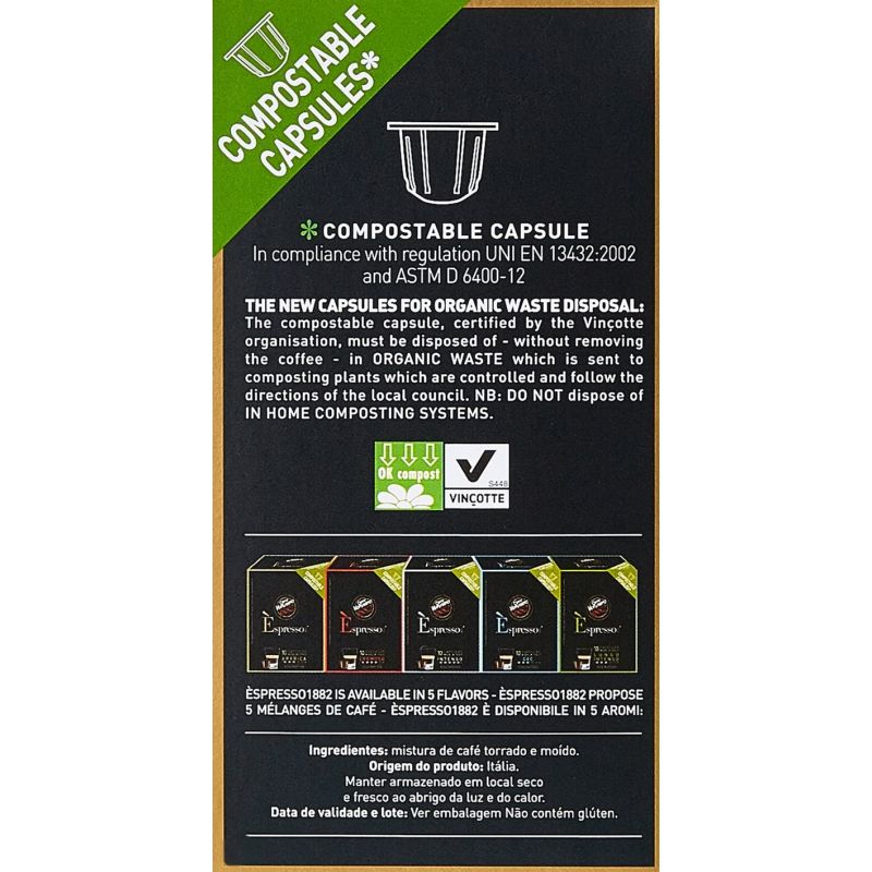 Intenso Espresso Italien de caractère - Nespresso compatible - Au meilleur  Prix - SelectCaffè