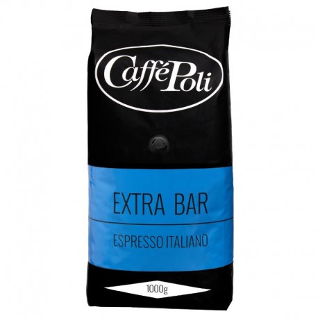 Extra-Bar Café en Grains 1Kg Caffè Poli