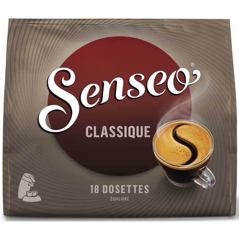 Pack de 40 dosettes Senseo Classique pas cher - Café, dosettes - Achat  moins cher